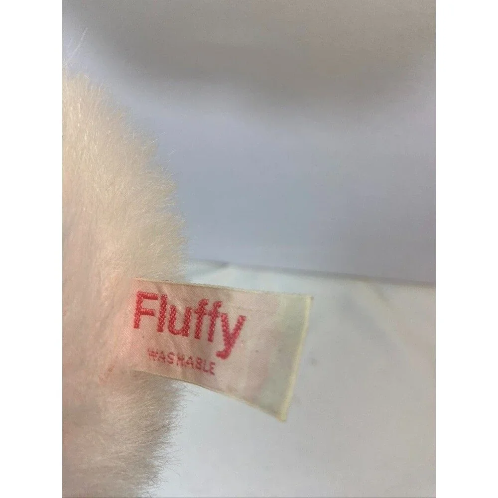 RUSS FLUFFY ROUND PINK BUNNY 6